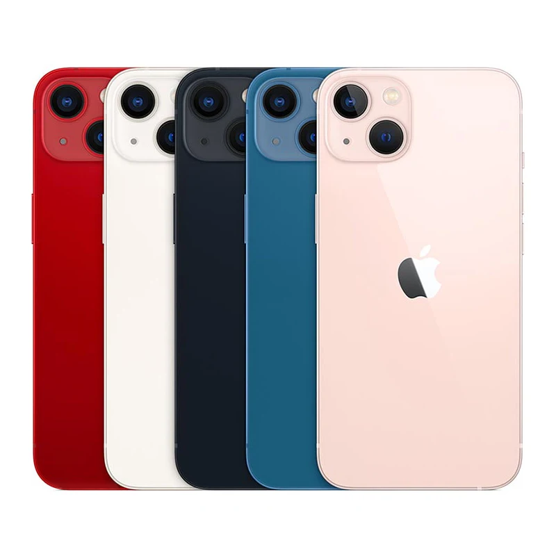Apple iPhone 13 Used 6.1" Super Retina XDR OLED Unlocked RAM 4GB ROM 128/256/512GB Face ID NFC A15 IOS 5G Genuine iPhone13