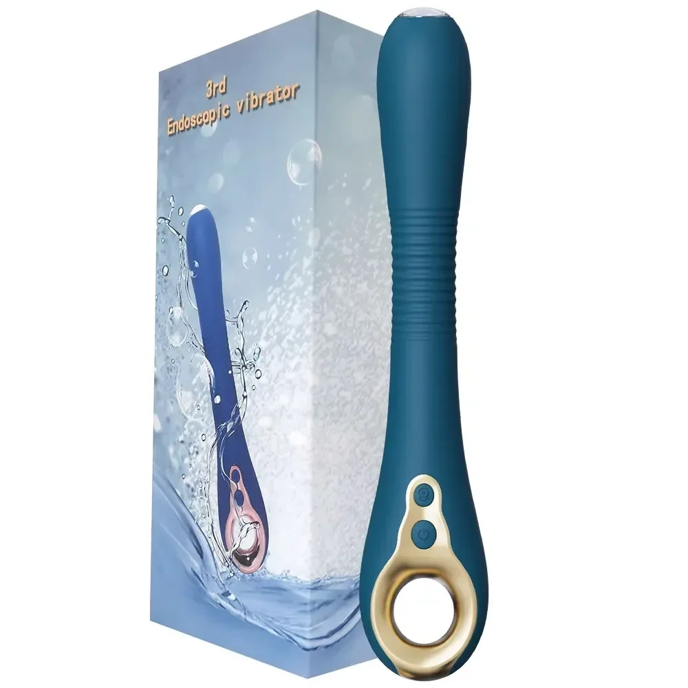 Female Vibrator with App Control Heating Dildo HD Endoscopic Camera Video Recording Flashlight Illumination Sex Toy for Couples