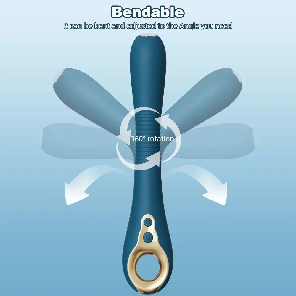 Female Vibrator with App Control Heating Dildo HD Endoscopic Camera Video Recording Flashlight Illumination Sex Toy for Couples