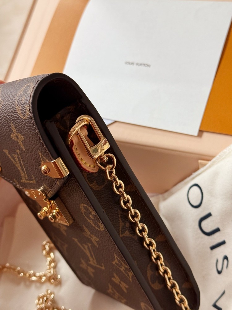 LV Louis Vuitton Vertical ZippyWallet phone case
