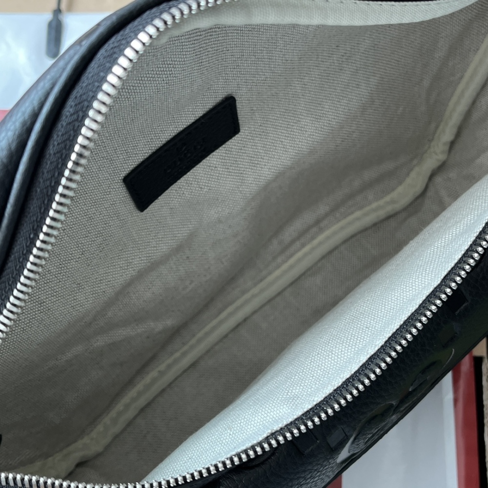 Double G pattern waist bag