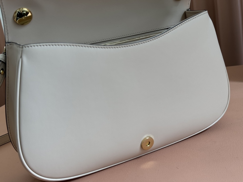 Medium round interlocking handbag