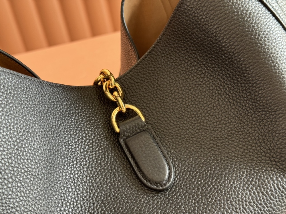Large Half Horseneck Buckle Shoulder Backpack
