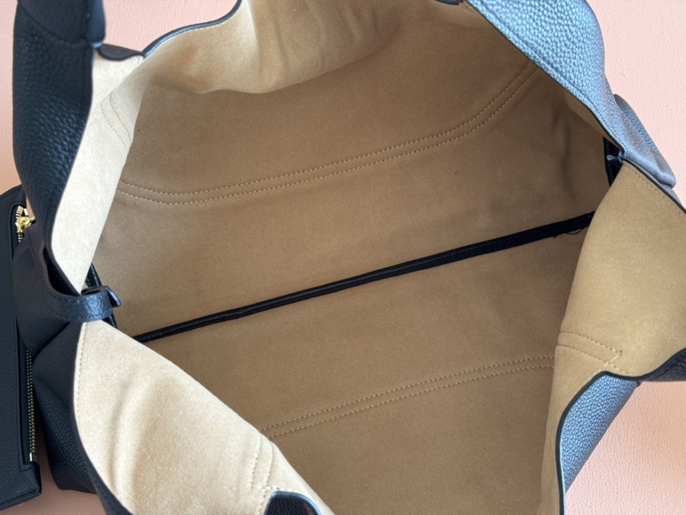 Large Half Horseneck Buckle Shoulder Backpack