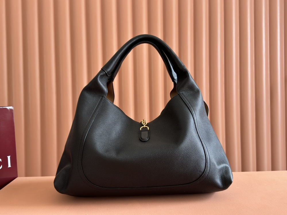 Large Half Horseneck Buckle Shoulder Backpack