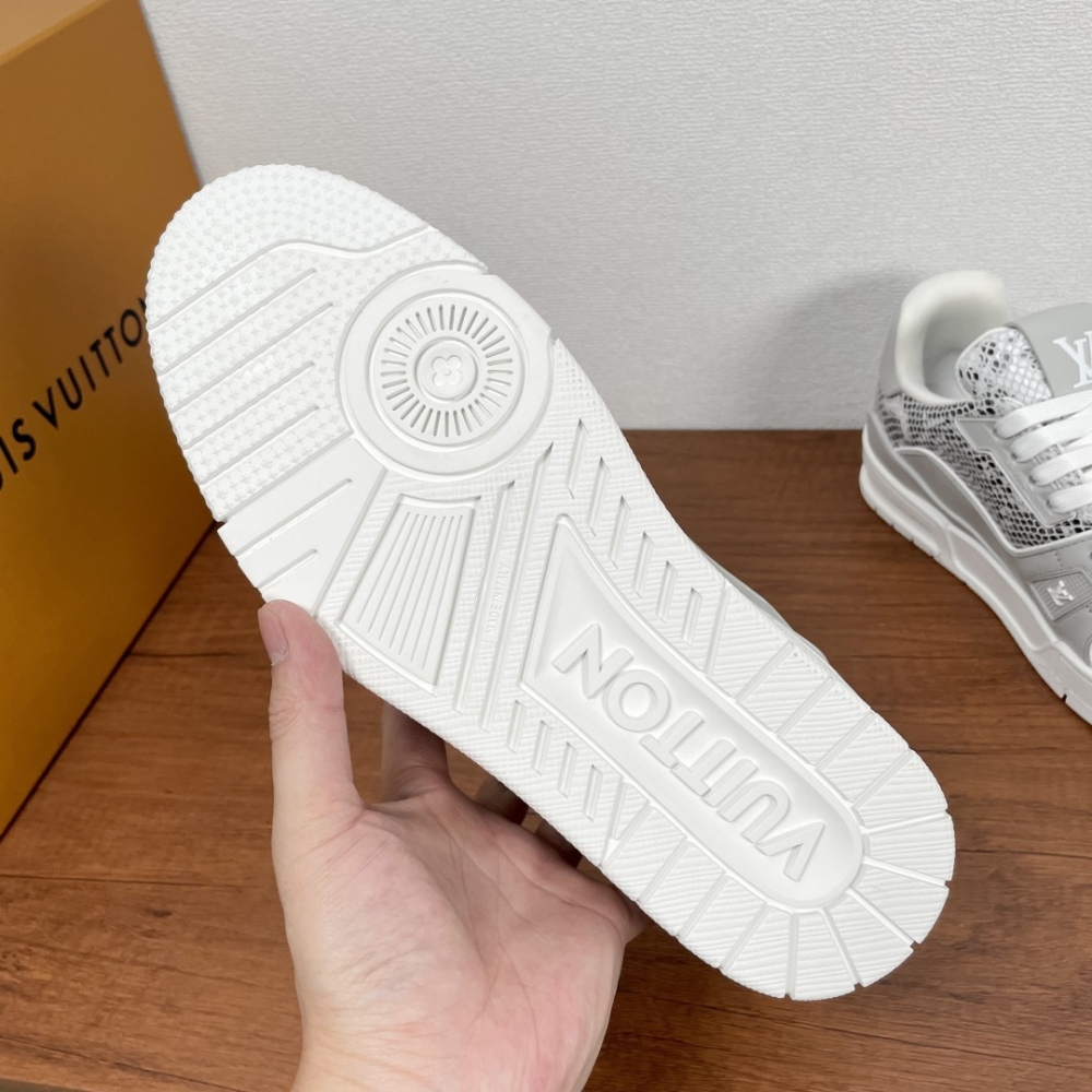 Python patterned sneakers for men