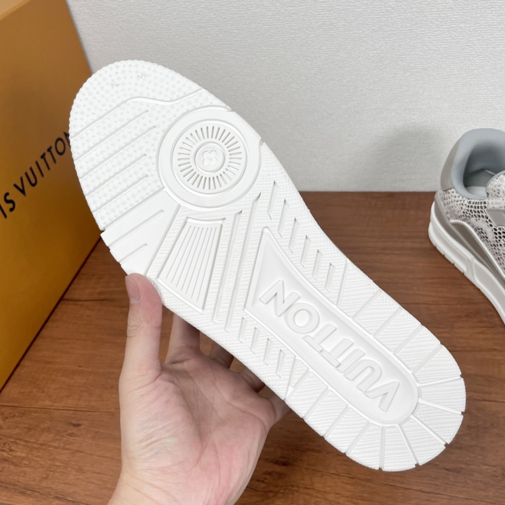 Python patterned sneakers for men