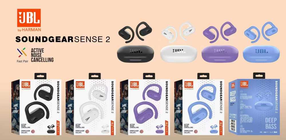 Soundgear Sense 2 — Open-Ear True Wireless Sport Earbuds