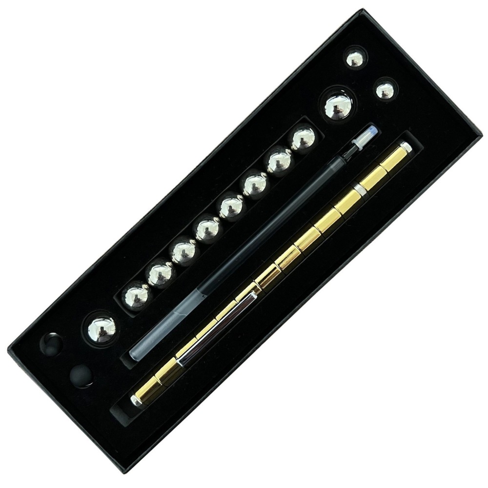 Magnet pen decompression magnetic pen magnetic decompression magnetic pen magnetic levitation magnetic ring gift stationery