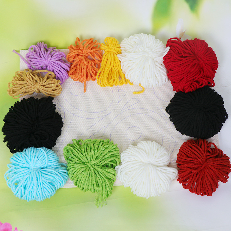 Blossom Girl DIY Punch Needle Kit - Unwind with Creative Crafting!