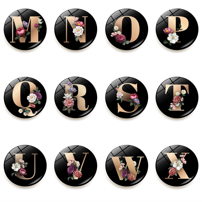 Brighten Your Kitchen with Our Alphabet Floral Magnets - Fun Learning for Kids!