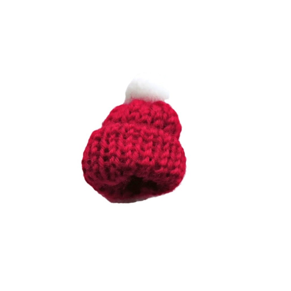 Adorable Mini Knitted Cap Accessories - Perfect for Toys and Pen Decor!