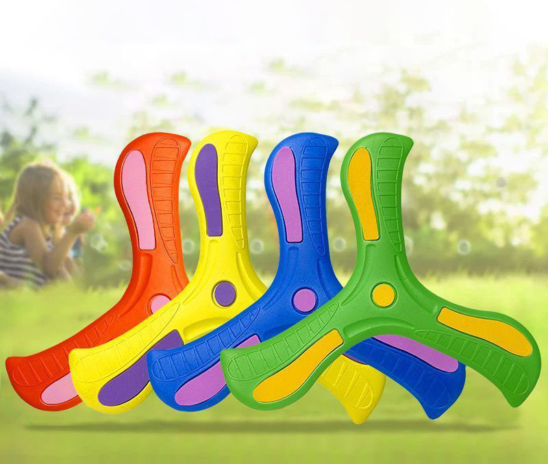 Catch Fun with Our Safe Foam Boomerang – Perfect for Family Outdoor Activities!