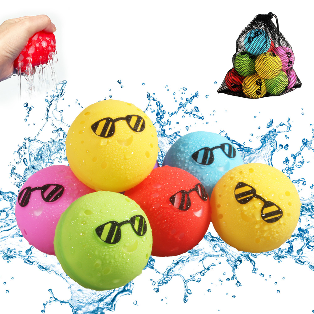 Magnetic Silicone Water Balloon Toy: Fun for All - Eco-Friendly Family Entertainment!