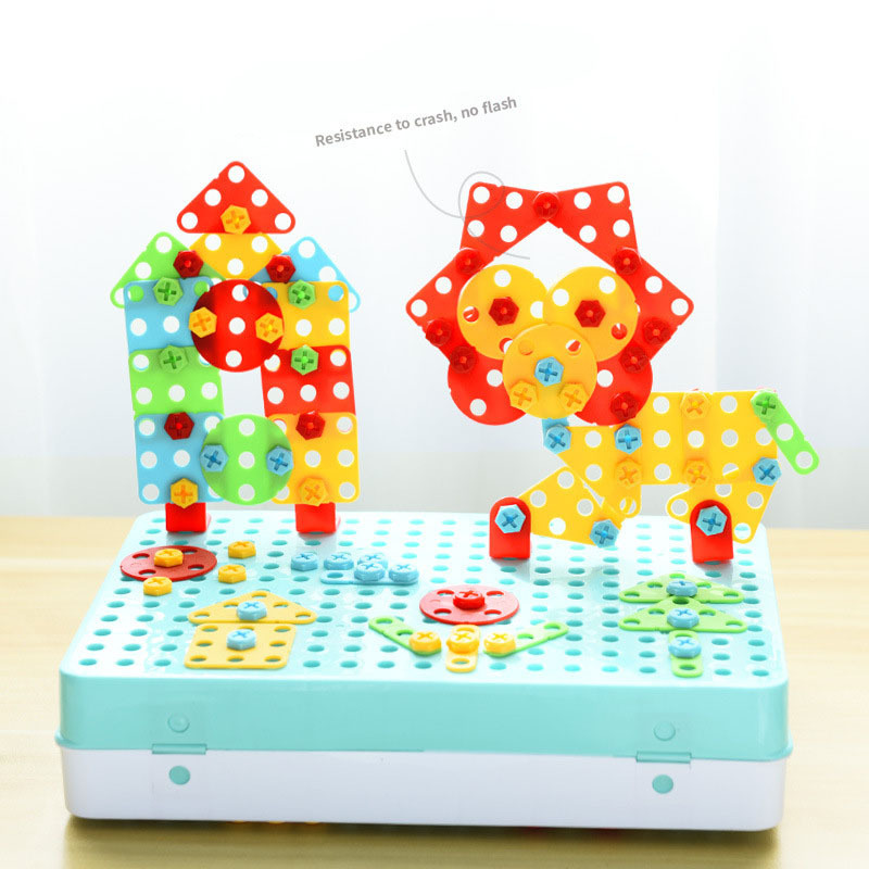 Boost Creativity with Our Electric Drill Puzzle Toy Set – Perfect for Budding Builders!