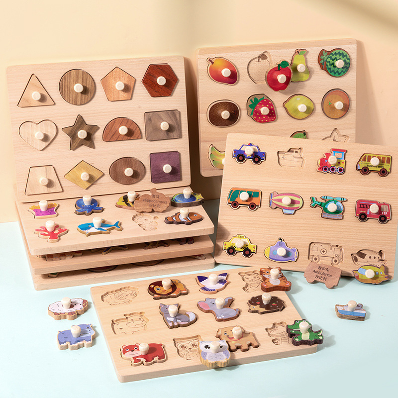 Explore, Learn, and Grow with Our Montessori Cognitive Puzzle Board – Perfect for Young Minds!