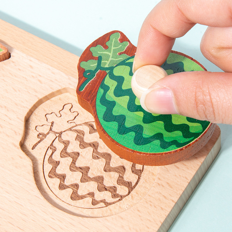 Explore, Learn, and Grow with Our Montessori Cognitive Puzzle Board – Perfect for Young Minds!