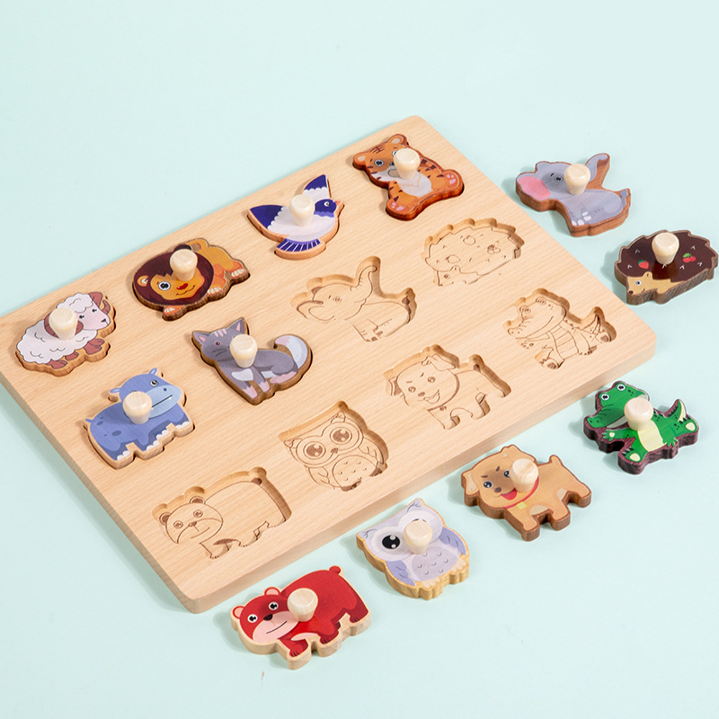 Explore, Learn, and Grow with Our Montessori Cognitive Puzzle Board – Perfect for Young Minds!