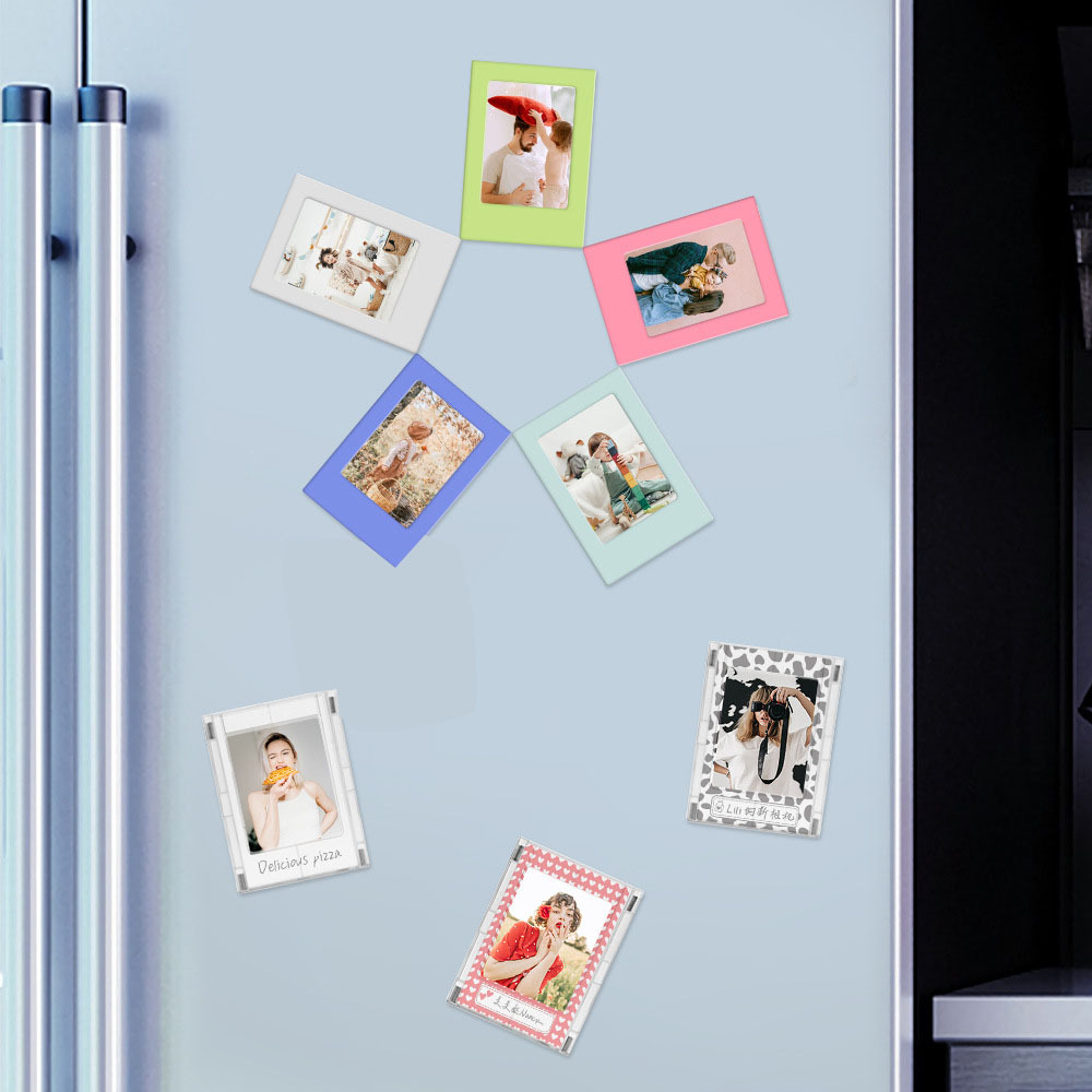 Enhance Your Decor with Our 3-Inch Magnetic Polaroid Frame – Perfect for Personalizing Spaces!