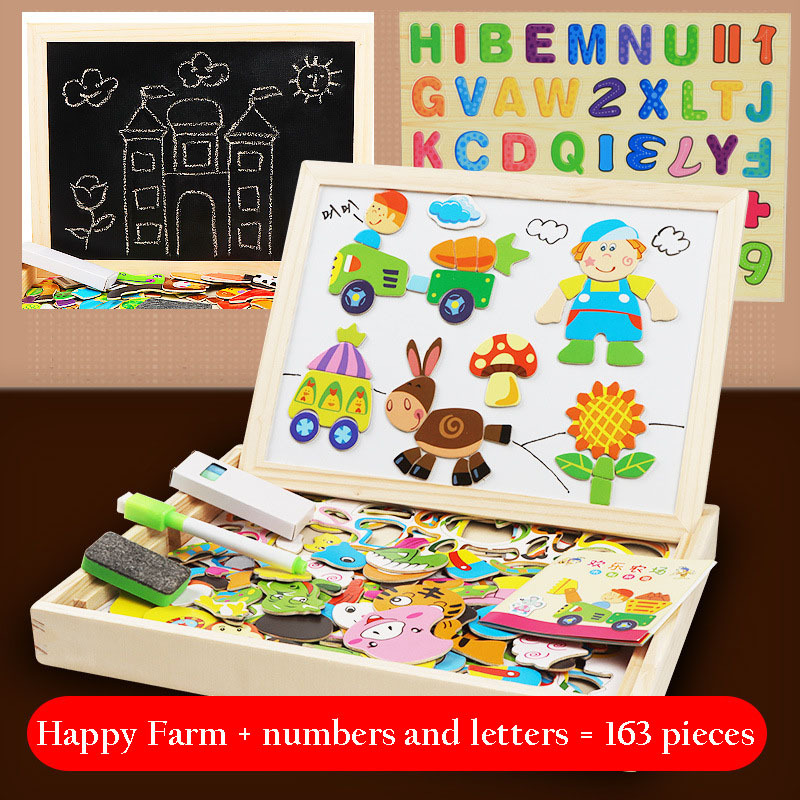 Unlock Creativity and Learning with Our Magnetic Puzzle for Children – Ideal for Early Development