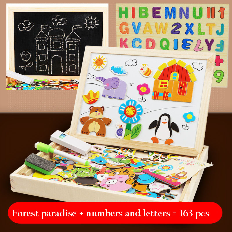 Unlock Creativity and Learning with Our Magnetic Puzzle for Children – Ideal for Early Development