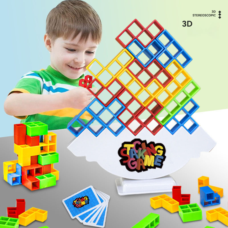 Stack, Balance, and Laugh with Our Swinging Stackers Balance Game – Fun for All Ages!