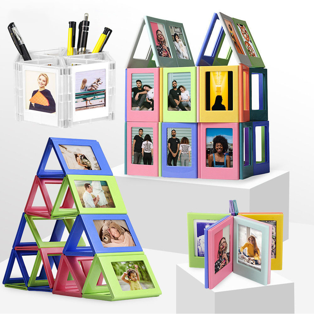 Enhance Your Decor with Our 3-Inch Magnetic Polaroid Frame – Perfect for Personalizing Spaces!