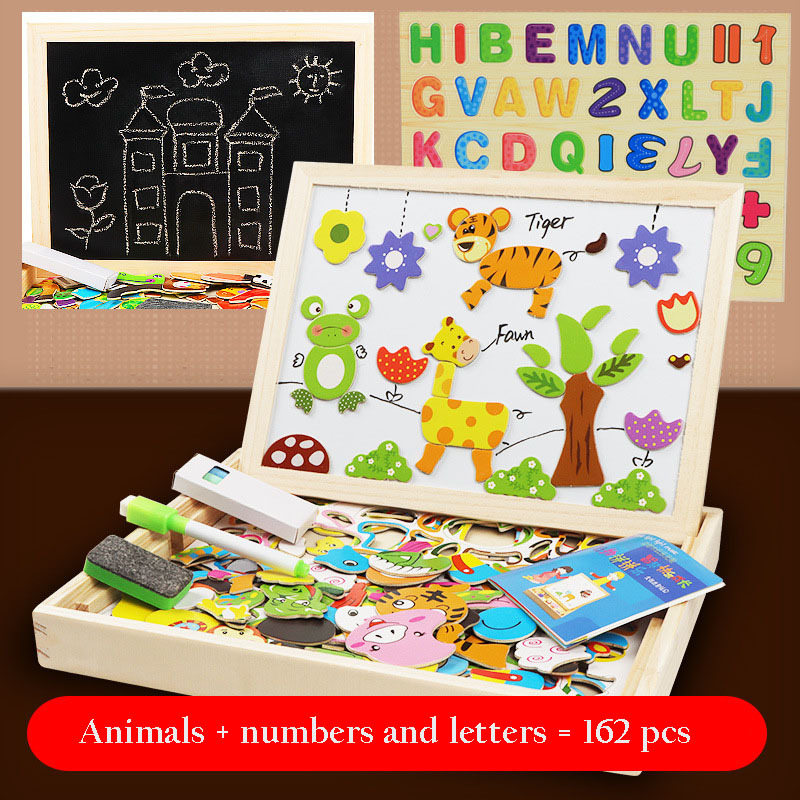 Unlock Creativity and Learning with Our Magnetic Puzzle for Children – Ideal for Early Development