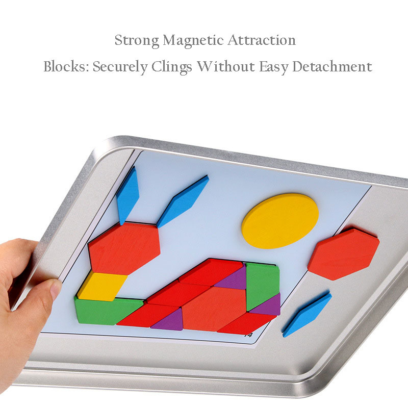 Unlock Your Child's Potential with Our Creative Magnetic Tangram Set – Fun and Educational!