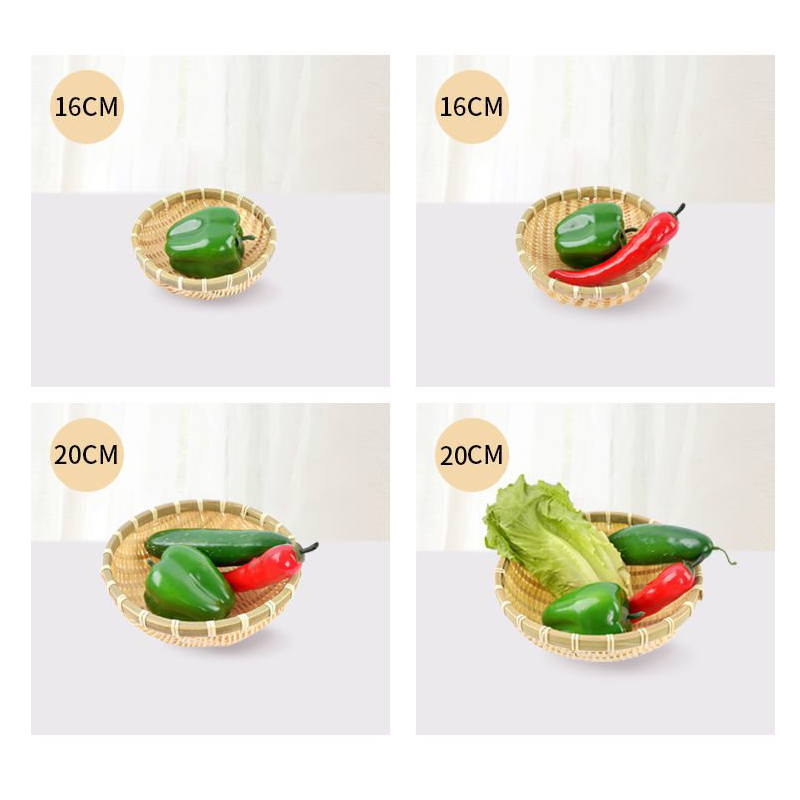 Elevate Your Home with Our Handcrafted Bamboo Fruit and Drain Basket Set – Perfect for Any Family Kitchen!