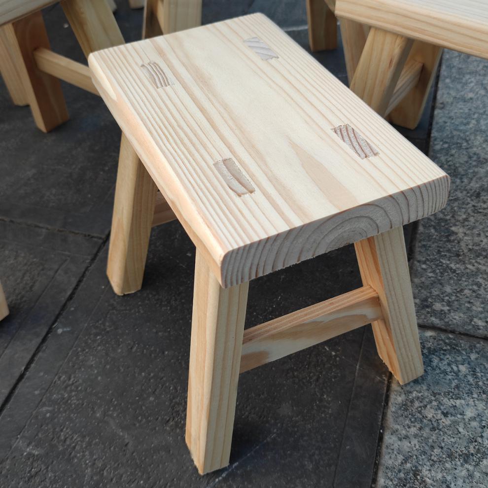 Bring Comfort Anywhere with Our Solid Wood Stool – Perfect for Homes and Outdoor Adventures!