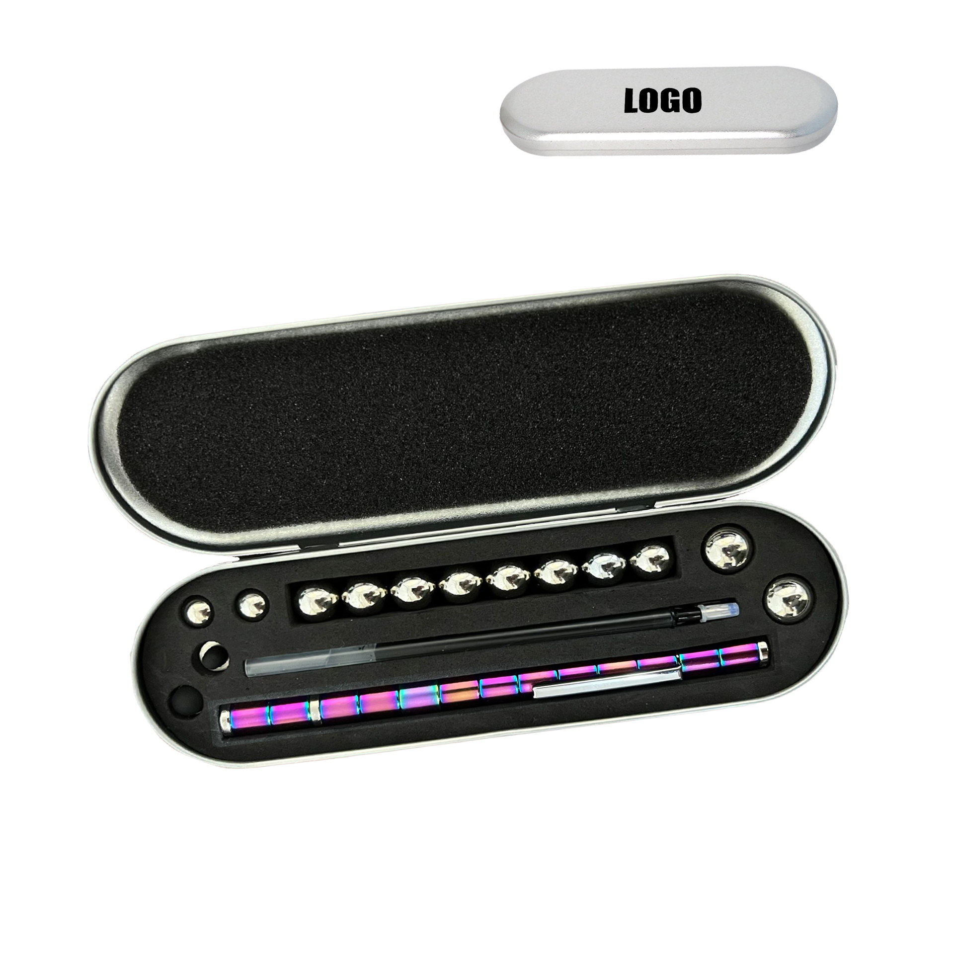 Customized Magnetic Pen with Engraved Metal Case – Create Your Unique Style