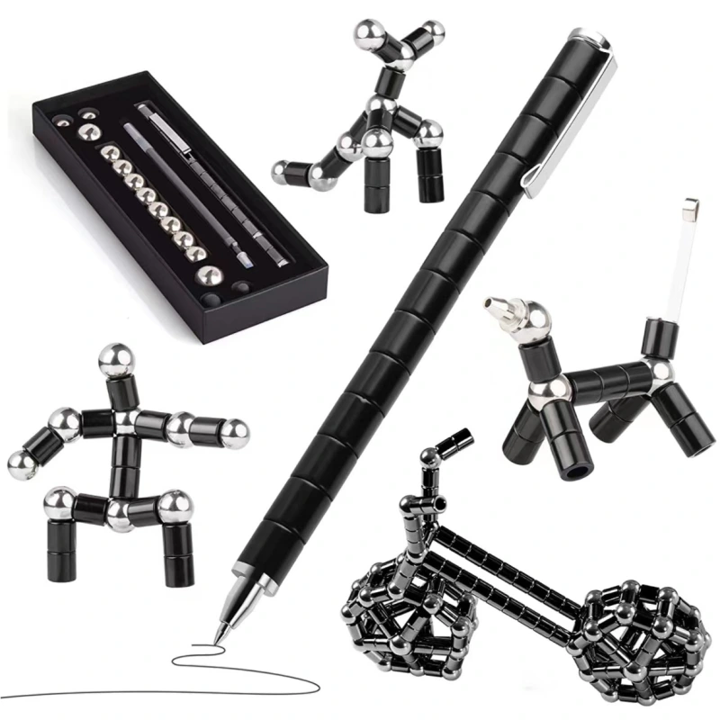 Transformable Magnetic Fidget Pen: Unleash Creativity and Focus