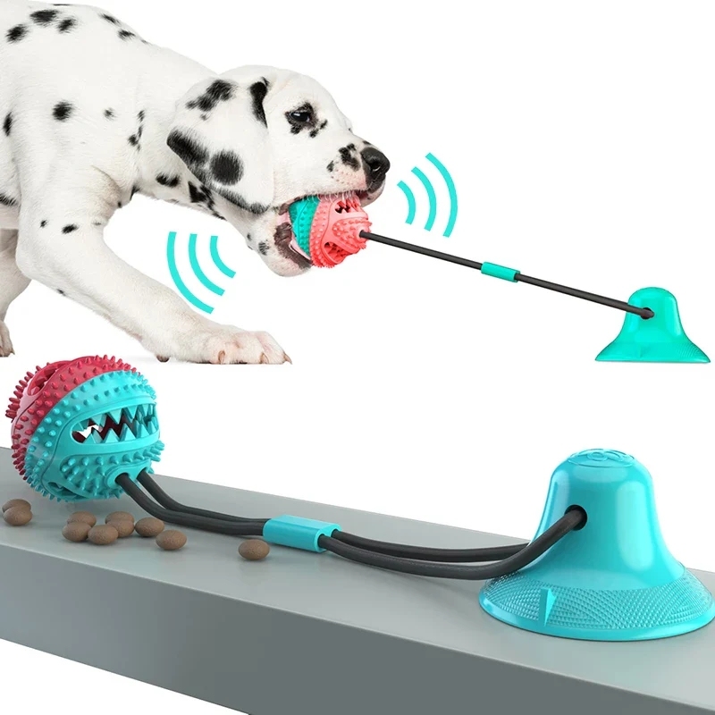 ChewBuddy Suction Cup Dog Toy with Treat Dispenser