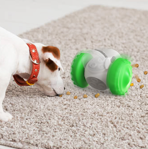 Multifunctional Pet Feeding Balance Car - Interactive Slow Food Toy for Cats and Dogs