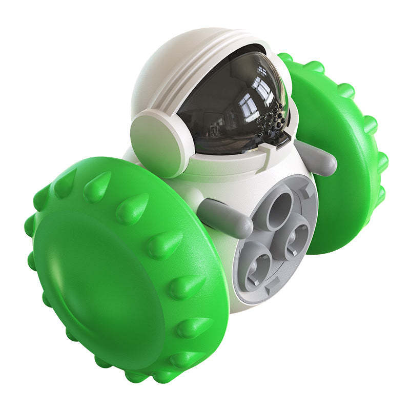 Multifunctional Pet Feeding Balance Car - Interactive Slow Food Toy for Cats and Dogs