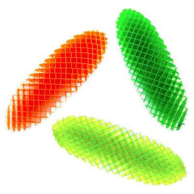 Assorted Warp Worm Fidget Toy - Stress Relief and Fun for Kids and Adults