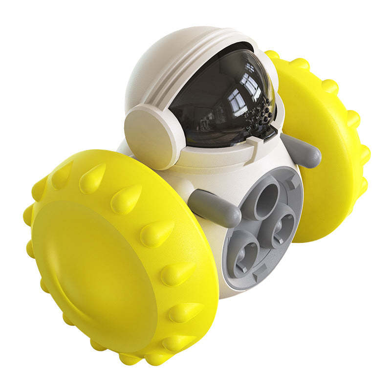 Multifunctional Pet Feeding Balance Car - Interactive Slow Food Toy for Cats and Dogs
