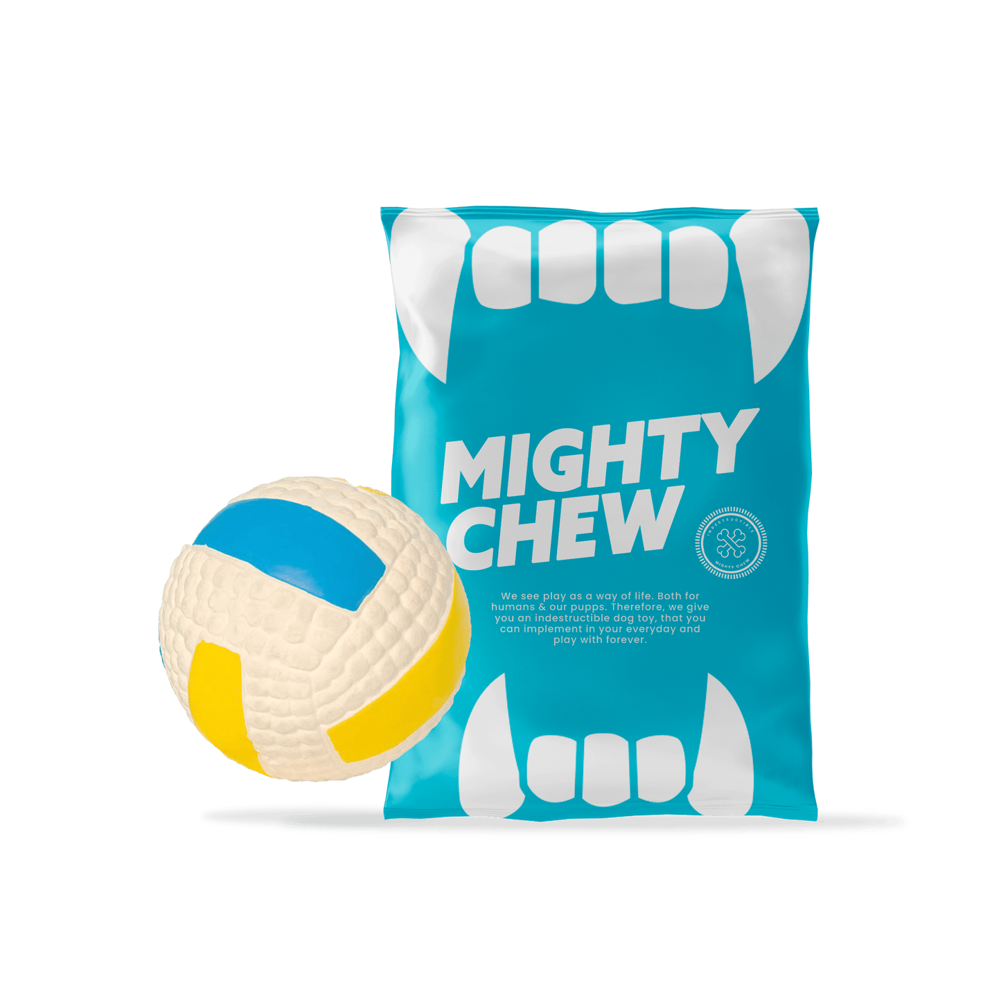 MightyChew Toy - Durable Chew Toy for Dogs, Supports Dental Health