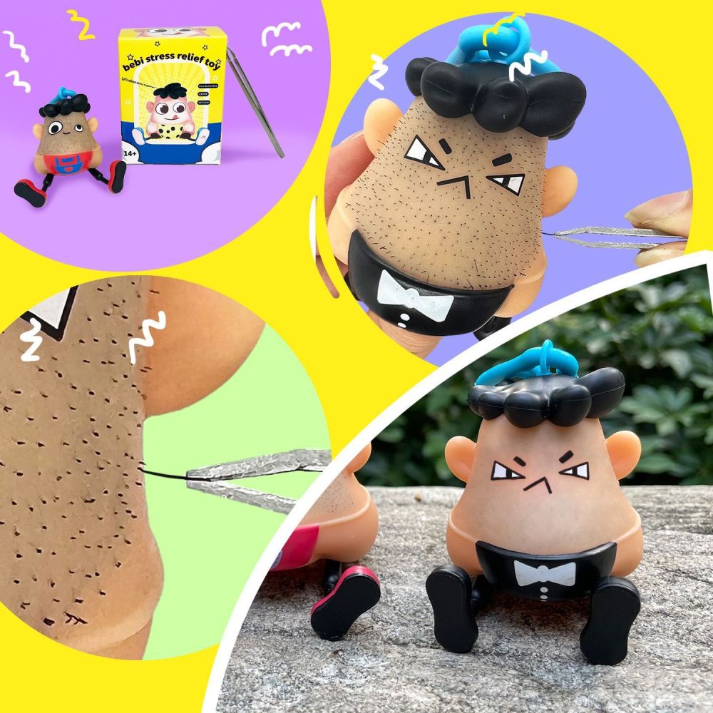 Angel's Wonderland Pimple Popper Toy - Funny Gag Gift and Fidget Toy Keychain