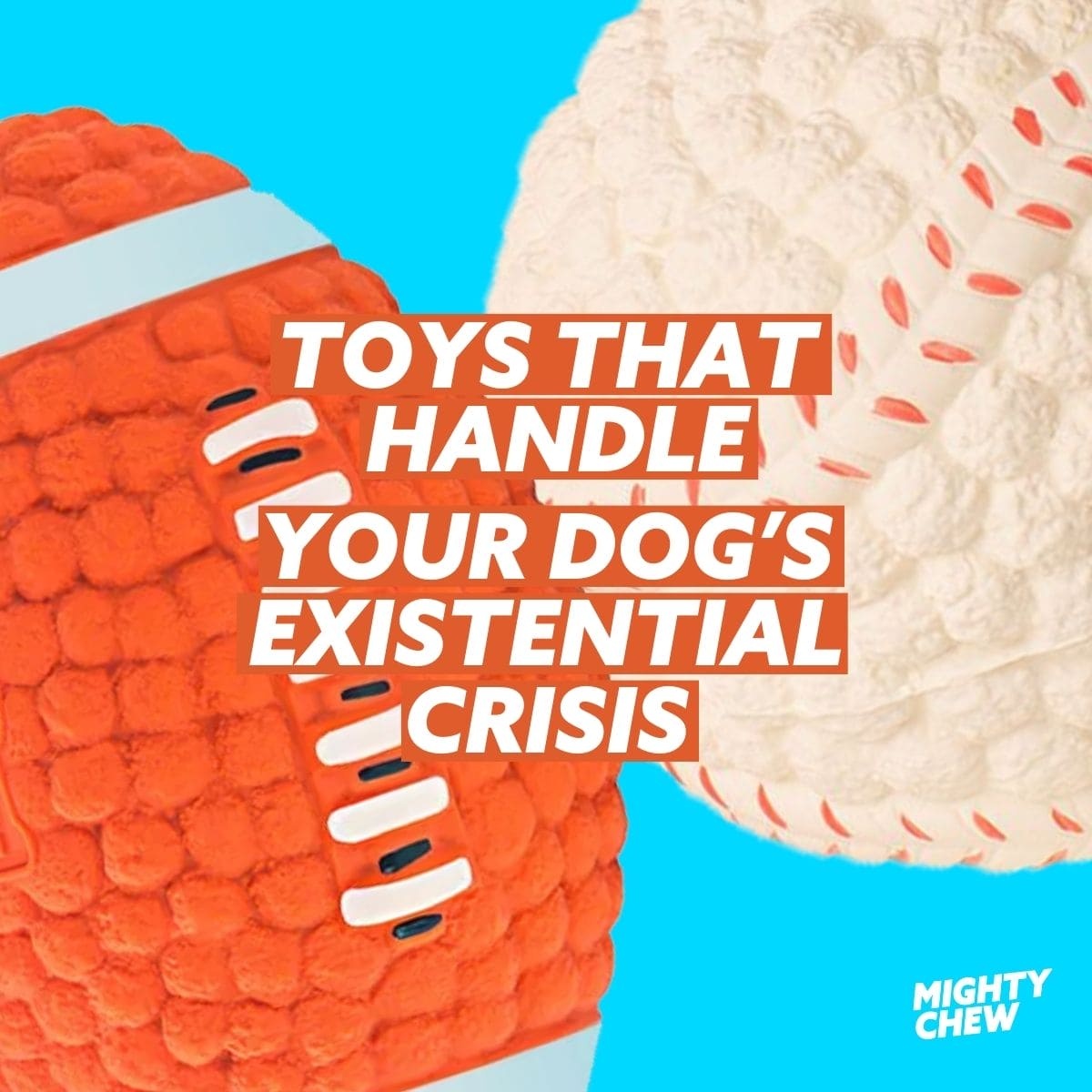 MightyChew Toy - Durable Chew Toy for Dogs, Supports Dental Health