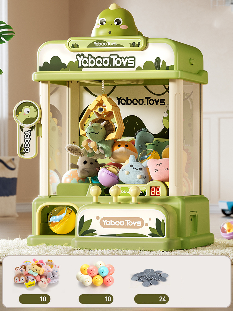 Mini Claw Machine Toy - Fun Doll Gashapon Game for Boys and Girls