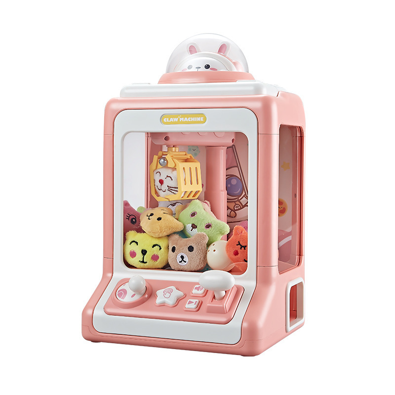 Mini Claw Machine Toy - Fun Doll Gashapon Game for Boys and Girls