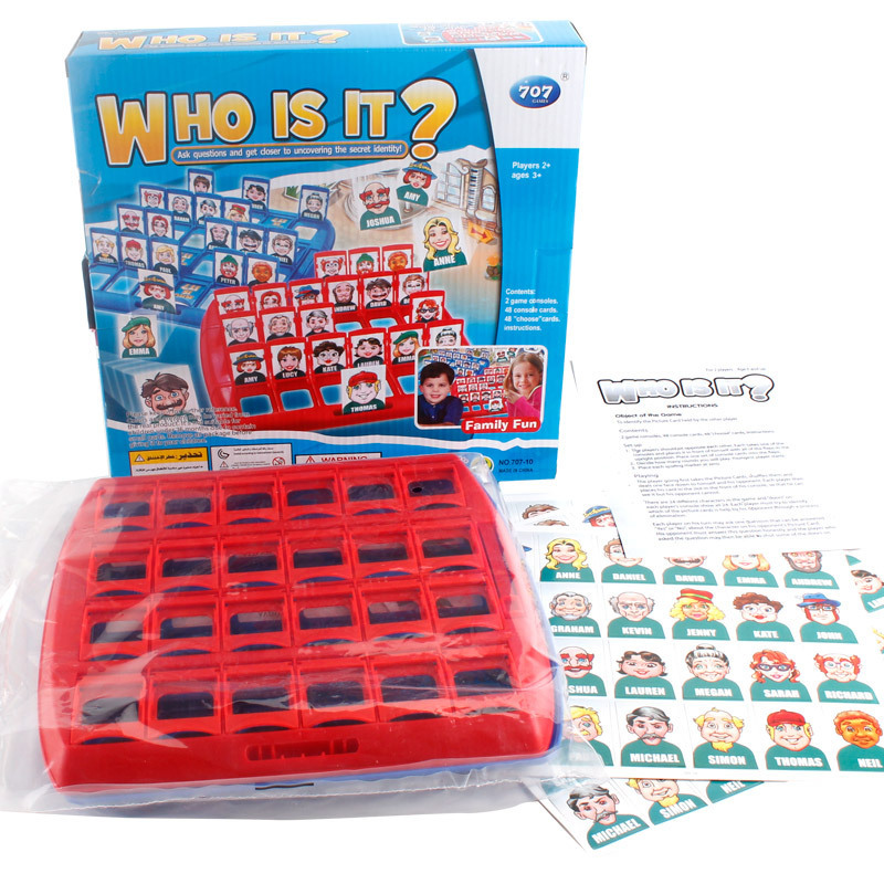 Guess Who? Mystery Board Game for Kids - Classic Fun for Two