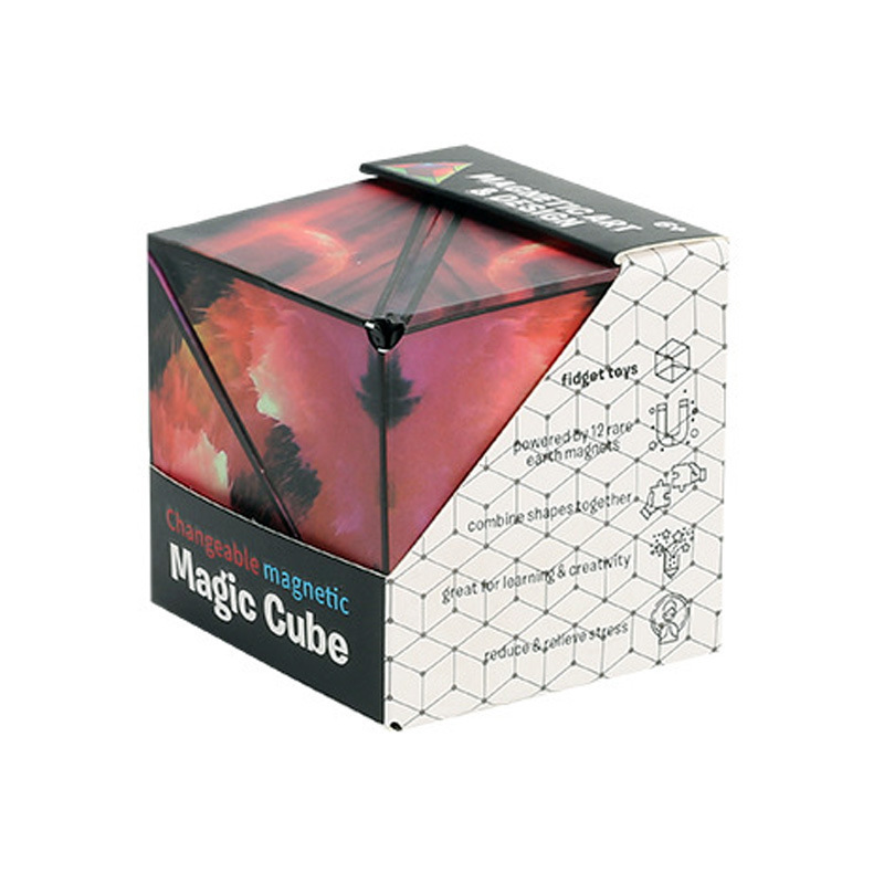 Geometric Magnetic Magic Cube - Kids Infinite Puzzle