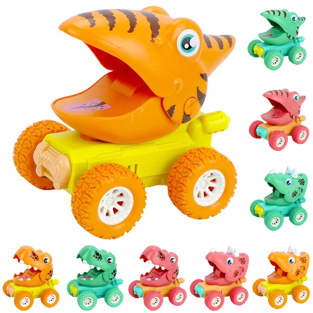 Tyrannosaurus Rex Off-road Vehicle - Press Inertia Sliding Toy Car