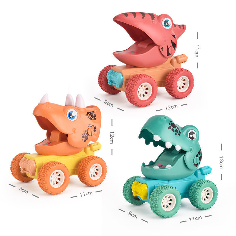 Tyrannosaurus Rex Off-road Vehicle - Press Inertia Sliding Toy Car