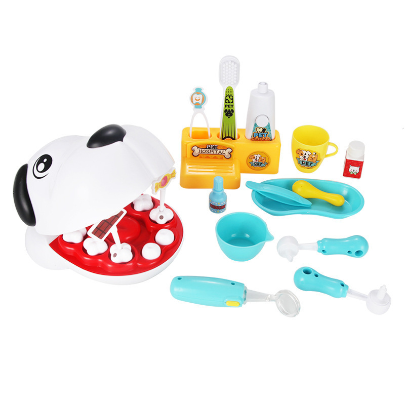 Pretend Play Doctor Toy - Dog Tooth Extraction Simulation for Kids