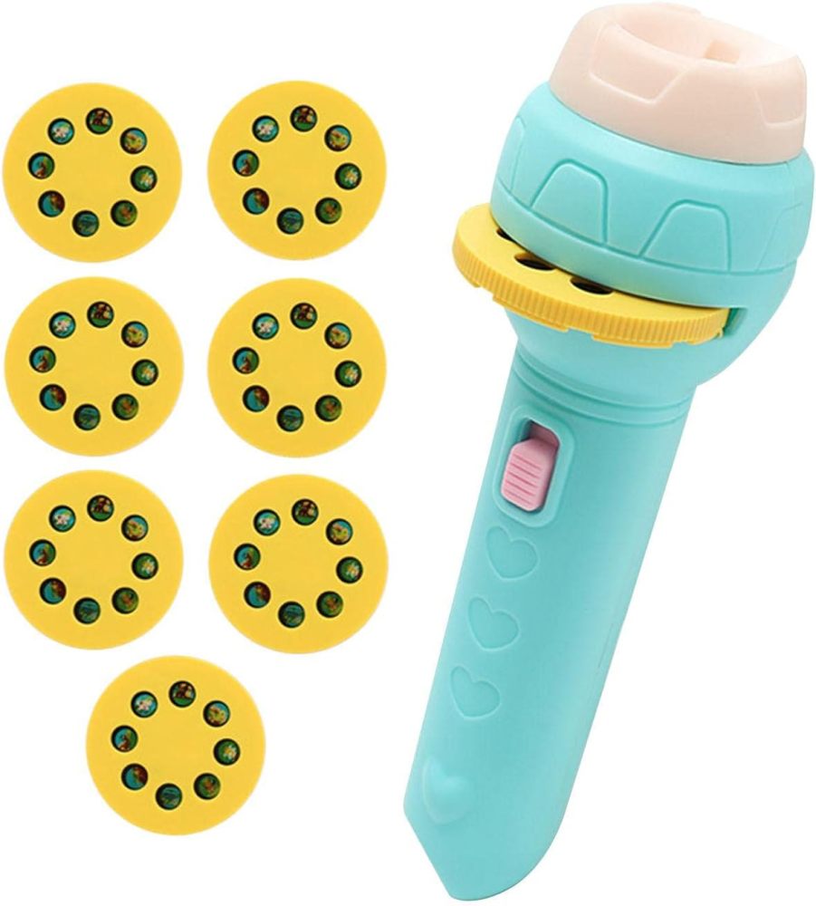Cartoon Projection Children's Flashlight - Fun & Educational Bedtime Toy