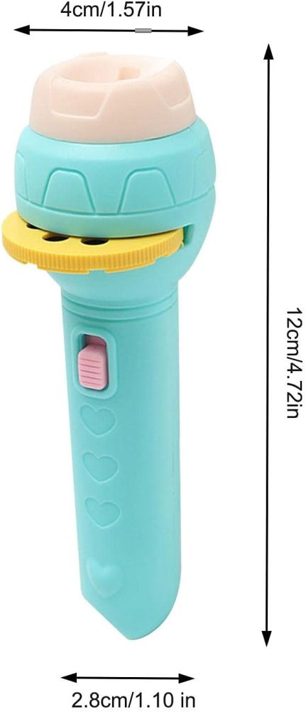 Cartoon Projection Children's Flashlight - Fun & Educational Bedtime Toy